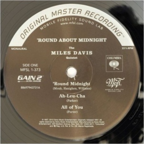 Davis, Miles - Round About Midnight (Original Master Recording) (0821797137317) виниловая пластинка - фото 3