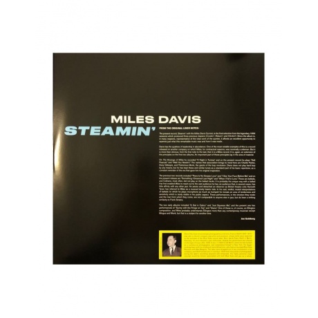 8436569193532, Виниловая пластинка Davis, Miles, Steamin’ - фото 4