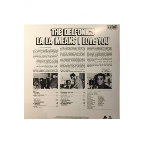8719262004566, Виниловая пластинка Delfonics, The, La La Means I Love You - фото 2