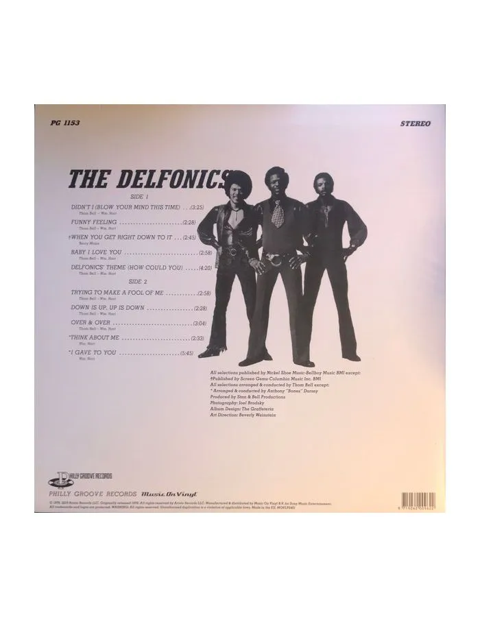 8719262009622, Виниловая пластинка Delfonics, The, The Delfonics - фото 2