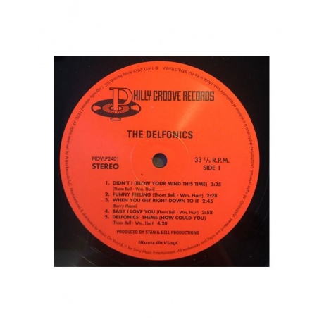 8719262009622, Виниловая пластинка Delfonics, The, The Delfonics - фото 3