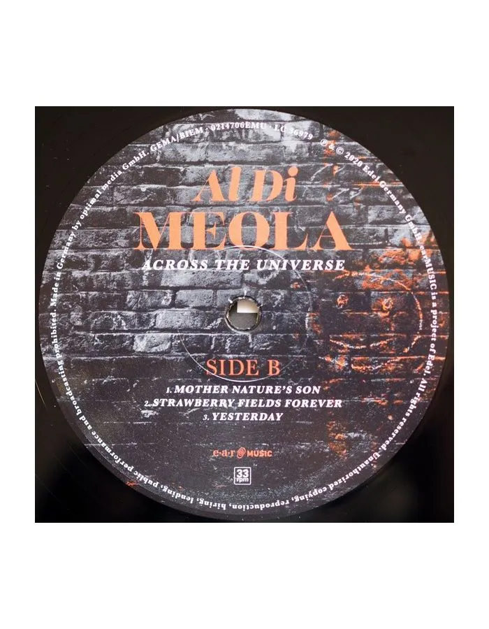 4029759147060, Виниловая пластинка Di Meola, Al, Across The Universe - фото 6