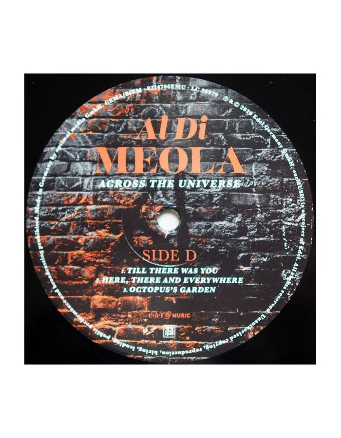 4029759147060, Виниловая пластинка Di Meola, Al, Across The Universe - фото 8