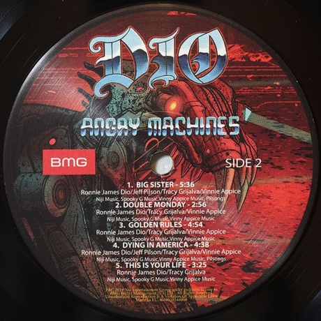 Dio - Angry Machines (4050538597264) виниловая пластинка - фото 7