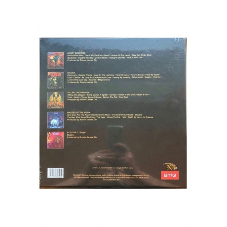 4050538816464, Виниловая пластинка Dio, The Studio Albums 1996-2004 (Box) (coloured) - фото 2