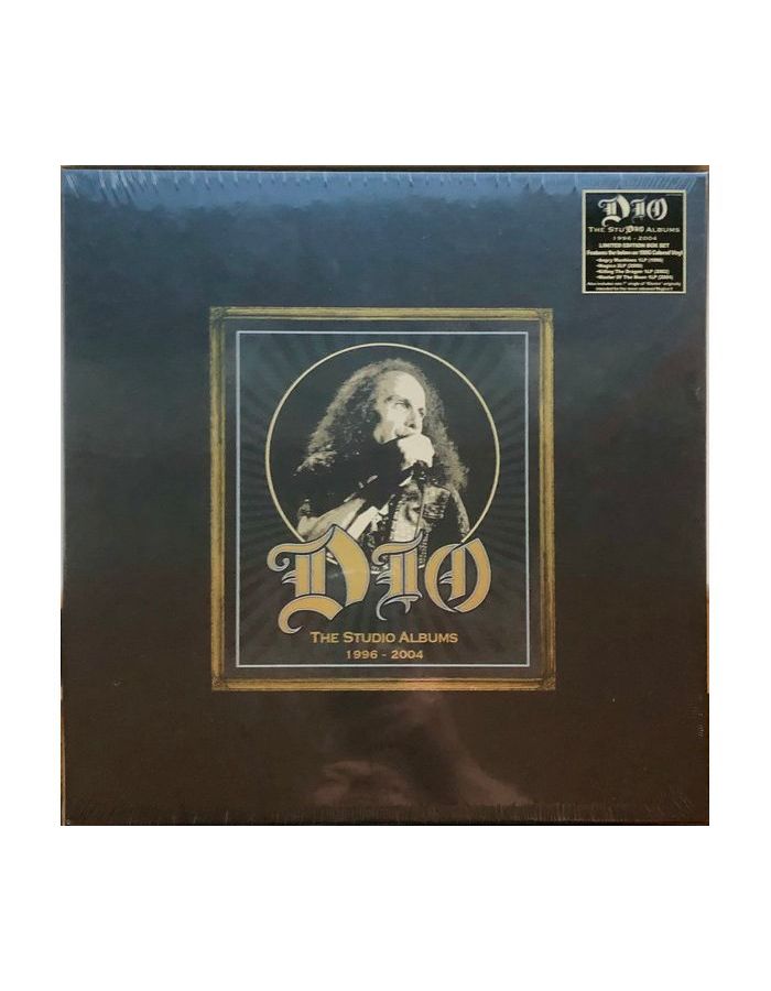 4050538816464, Виниловая пластинка Dio, The Studio Albums 1996-2004 (Box) (coloured) sevenworlds подарочный бокс с золотистым сетом из 7 украшений
