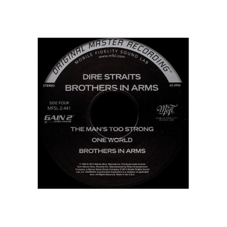 0821797244114, Виниловая пластинка Dire Straits, Brothers In Arms (Original Master Recording) - фото 8