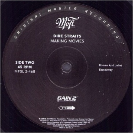 Dire Straits - Making Movies (Analogue, Original Master Recording) (0821797246811) виниловая пластинка - фото 5