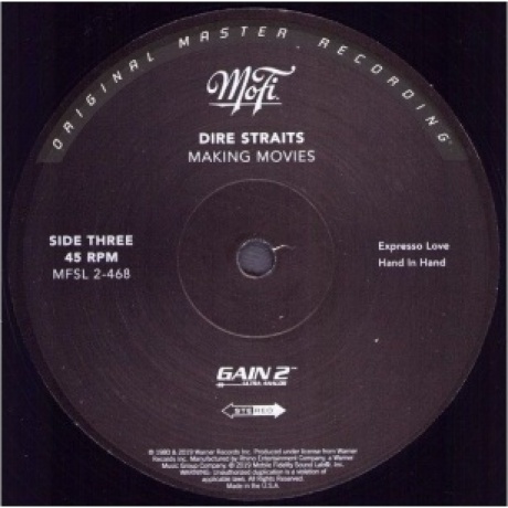 Dire Straits - Making Movies (Analogue, Original Master Recording) (0821797246811) виниловая пластинка - фото 6