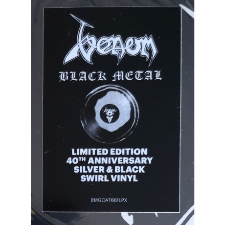 Venom - Black Metal (coloured) (4050538768091) виниловая пластинка - фото 4