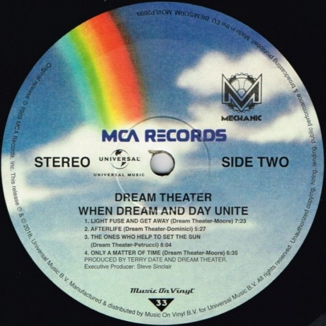 Dream Theater - When Dream And Day Unite (8719262016781) виниловая пластинка - фото 5