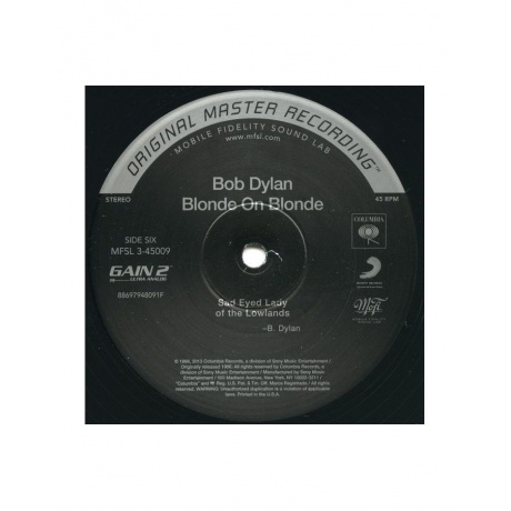 0821797450096, Виниловая пластинка Dylan, Bob, Blonde On Blonde (Box) (Original Master Recording) - фото 8