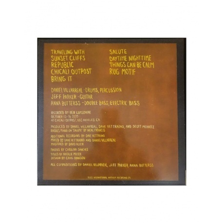 Daniel Villarreal - Lados B (0789993993710) виниловая пластинка - фото 2