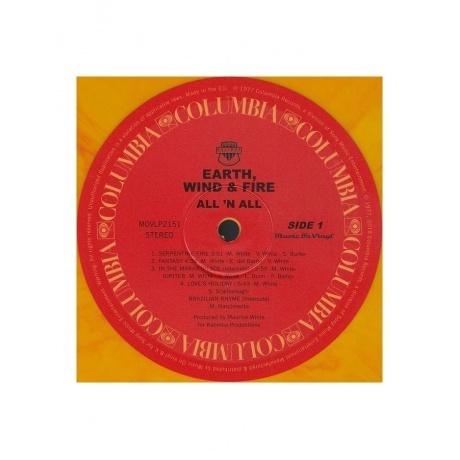 Wind &amp; Fire Earth - All 'N All (8719262006720) виниловая пластинка - фото 2