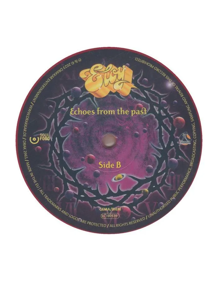 0884860516013, Виниловая пластинка Eloy, Echoes From The Past (coloured) - фото 5