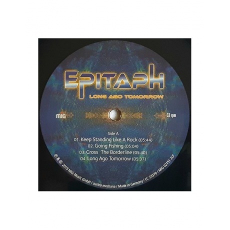 Epitaph - Long Ago Tomorrow (0885513021519) виниловая пластинка - фото 3