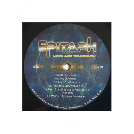 Epitaph - Long Ago Tomorrow (0885513021519) виниловая пластинка - фото 6