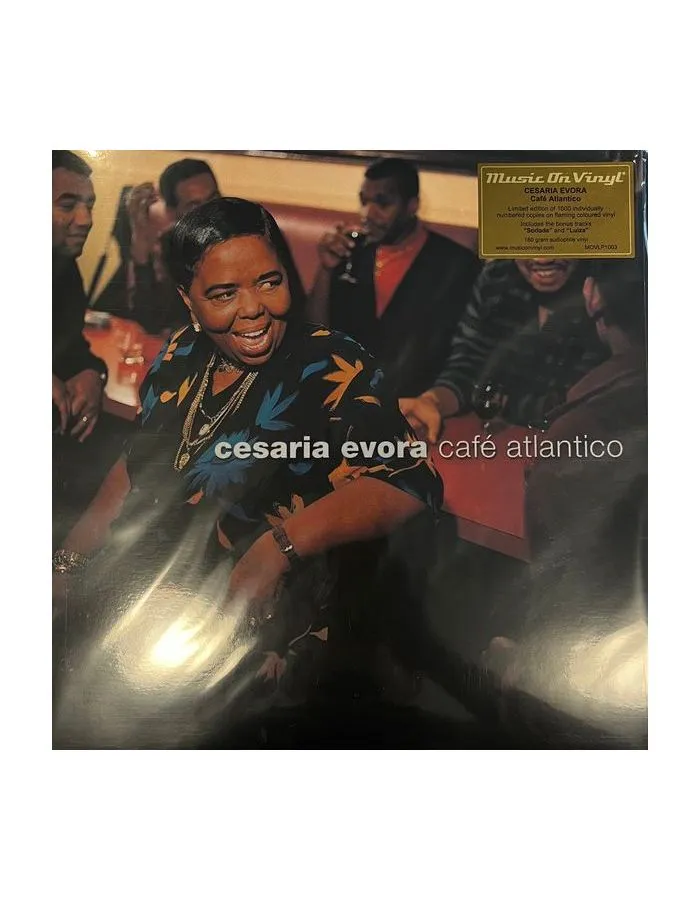 8719262027480, Виниловая пластинка Evora, Cesaria, Cafe Atlantico (coloured) - фото 1