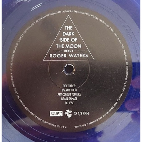 Roger Waters - The Dark Side Of The Moon Redux (coloured) (0711297395785) виниловая пластинка - фото 5