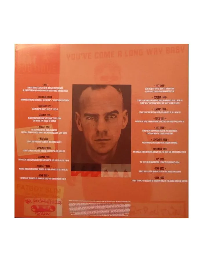 4050538919004, Виниловая пластинка Fatboy Slim, You've Come a Long Way, Baby - фото 15