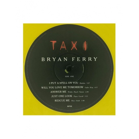 4050538764666, Виниловая пластинка Ferry, Bryan, Taxi (coloured) - фото 3