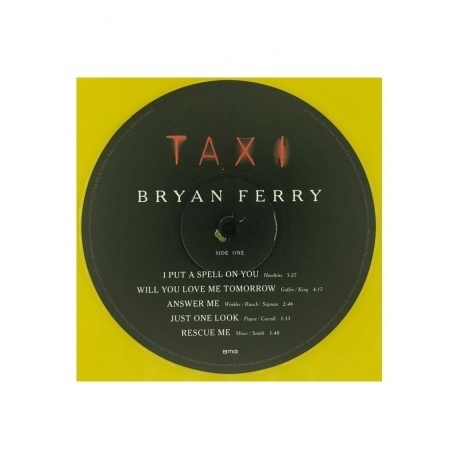 Bryan Ferry - Taxi (coloured) (4050538764666) виниловая пластинка - фото 3