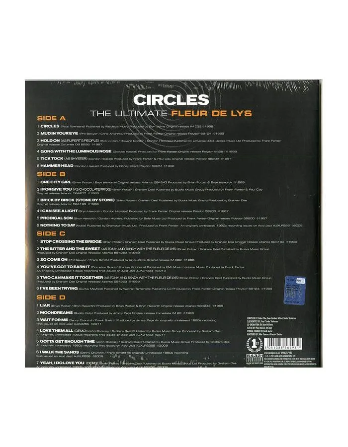 5051083164931, Виниловая пластинка Fleur De Lys, Circles (coloured) - фото 2
