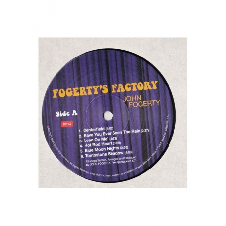 4050538633610, Виниловая пластинка Fogerty, John, Fogerty's Factory - фото 4