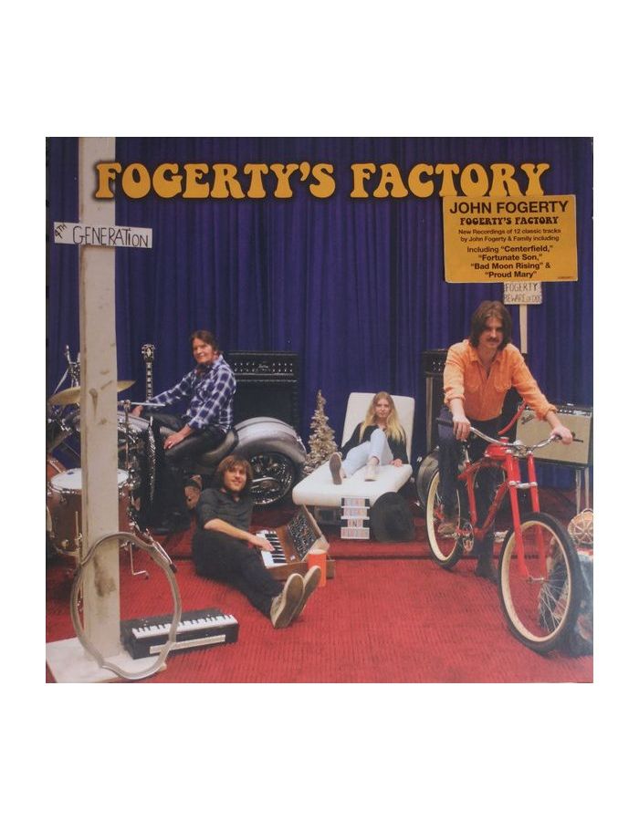 4050538633610, Виниловая пластинка Fogerty, John, Fogerty's Factory creedence clearwater revival collected 3cd