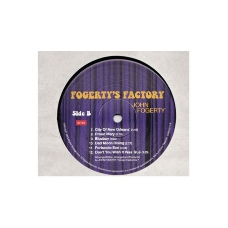 John Fogerty - Fogerty's Factory (4050538633610) виниловая пластинка - фото 5