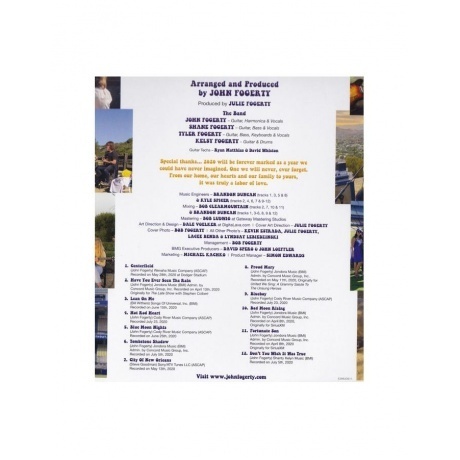 John Fogerty - Fogerty's Factory (4050538633610) виниловая пластинка - фото 8