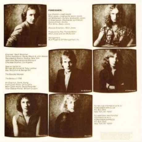 Foreigner - Head Games (Analogue, Original Master Recording) (0821797134217) виниловая пластинка - фото 3