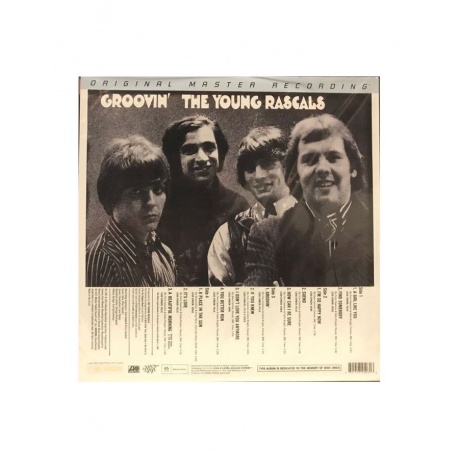 0821797250313, Виниловая пластинка Young Rascals, The, Groovin' (Original Master Recording) - фото 3