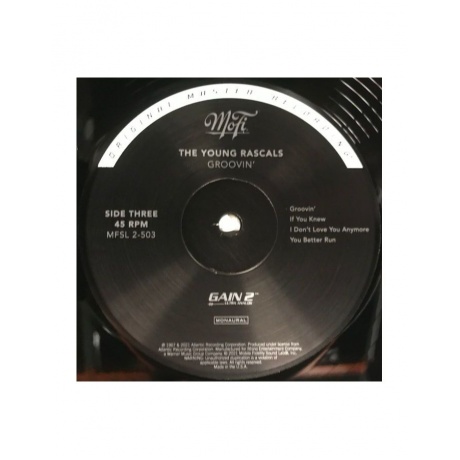 0821797250313, Виниловая пластинка Young Rascals, The, Groovin' (Original Master Recording) - фото 6