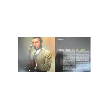 8437012830912, Виниловая пластинка Getz, Stan; Byrd, Charlie, Jazz Samba - фото 2
