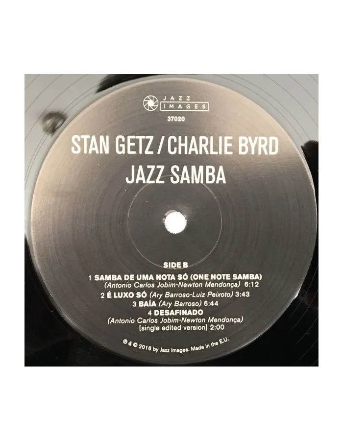 8437012830912, Виниловая пластинка Getz, Stan; Byrd, Charlie, Jazz Samba - фото 4