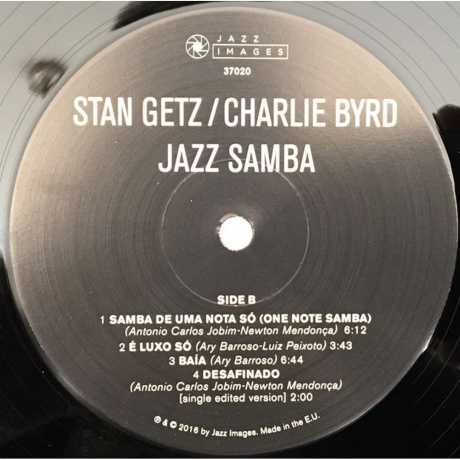 Stan Getz &amp; Charlie Byrd - Jazz Samba (8437012830912) виниловая пластинка - фото 2