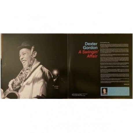 Dexter Gordon - A Swingin' Affair (8436569193310) виниловая пластинка - фото 3