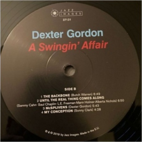 Dexter Gordon - A Swingin' Affair (8436569193310) виниловая пластинка - фото 5