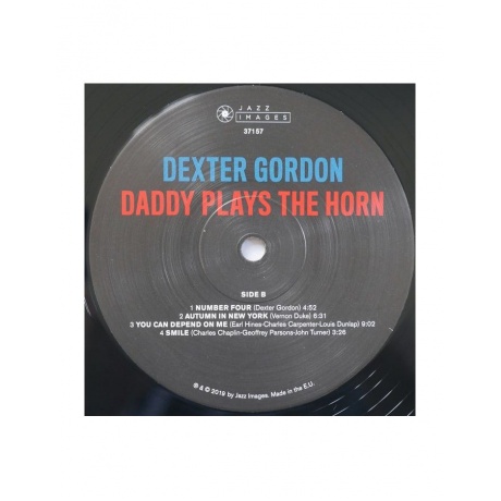 8436569193600, Виниловая пластинка Gordon, Dexter, Daddy Plays The Horn - фото 5