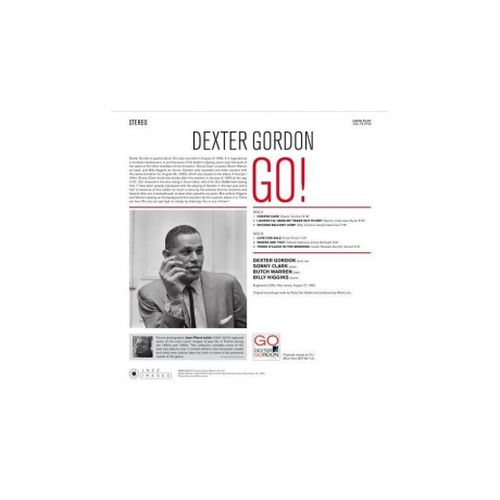8437012830950, Виниловая пластинка Gordon, Dexter, Go! - фото 2