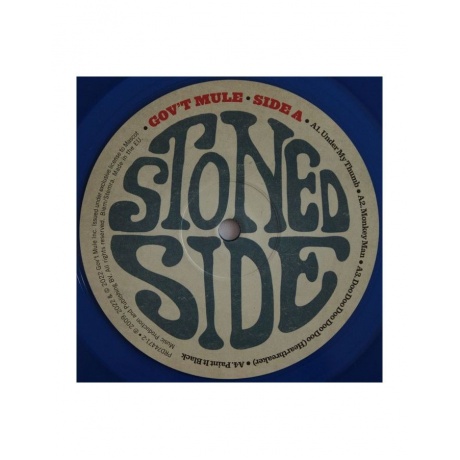 0810020507072, Виниловая пластинка Gov't Mule, Stoned Side Of The Mule (coloured) - фото 5