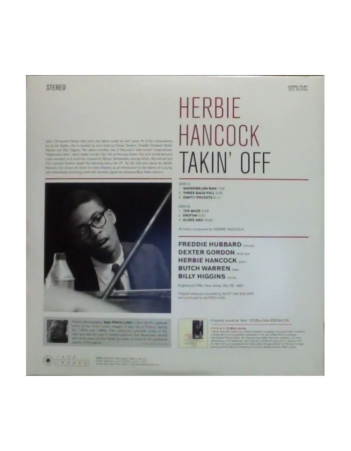 8436569190418, Виниловая пластинка Hancock, Herbie, Takin' Off - фото 2