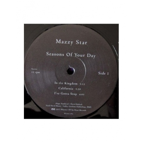 0887158442094, Виниловая пластинка Mazzy Star, Seasons Of Your Day - фото 5