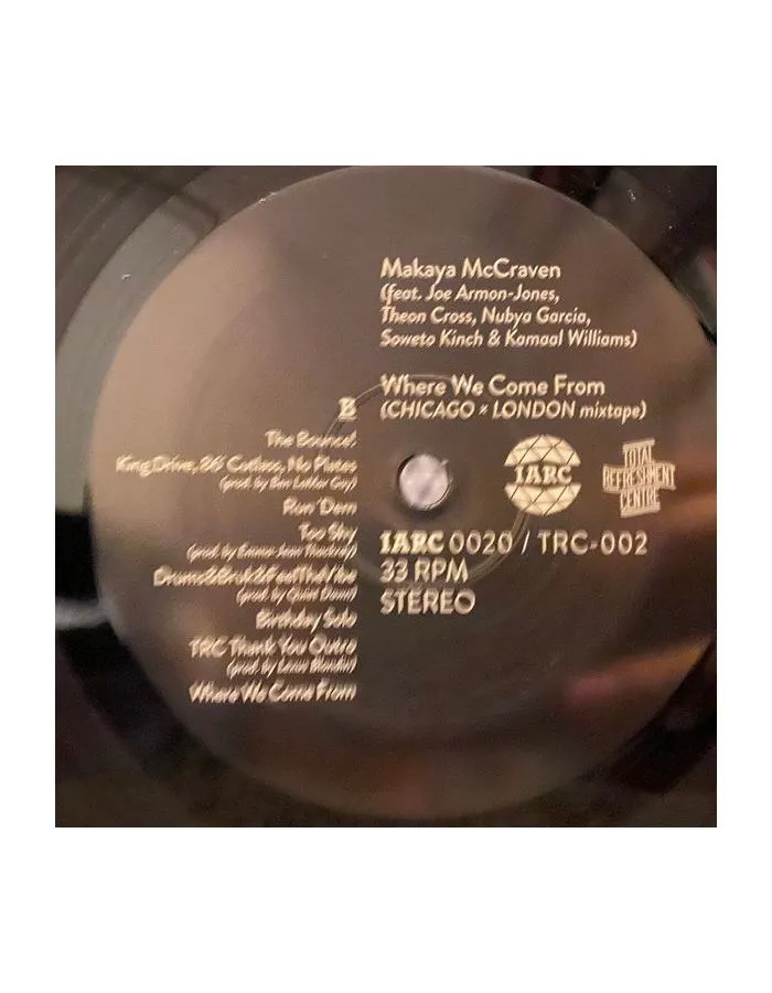 0603784912004, Виниловая пластинка McCraven, Makaya, Where We Come From - фото 3