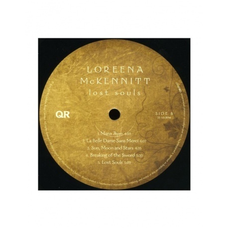 0774213501172, McKennitt, Loreena, Lost Souls виниловая пластинка - фото 4