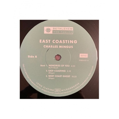 Charles Mingus - East Coasting (4050538816150) виниловая пластинка - фото 4