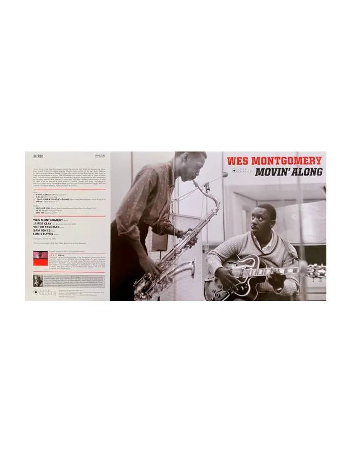 8436569192276, Виниловая пластинка Montgomery, Wes, Movin' Along - фото 2