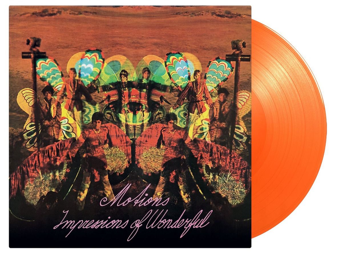 0602438570317, Виниловая пластинка Motions, The, Impressions Of Wonderful (coloured) the strokes – first impressions of earth limited hazy red vinyl