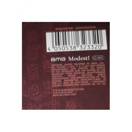Alison Moyet - Hoodoo (4050538323320) виниловая пластинка - фото 6